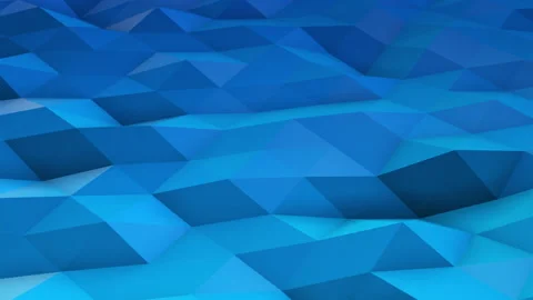 Abstract 3d background with polygonal pattern Stock Footage 254393535