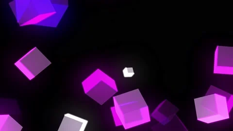 Abstract 3D background rendering of geometric pyramid shapes. Computer generated Stock Footage 147193077
