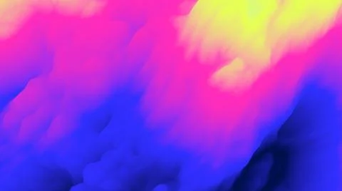 Abstract 3d background. Surreal texture. Neon glow. Futuristic. Stock-Illustration