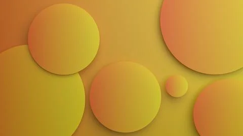An abstract 3D background with three-dimensional balls creates a modern visua Stock Illustration