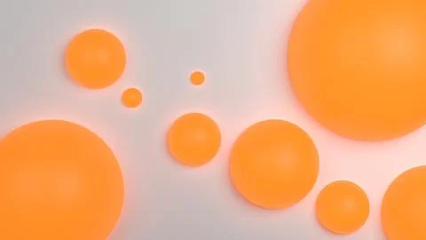 An abstract 3D background with three-dimensional balls creates a modern visua 스톡 일러스트