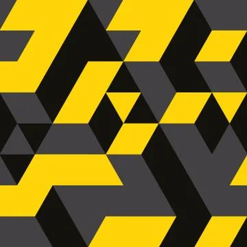 Abstract 3d background. Wall of cubes. Vector illustration Stock Illustration