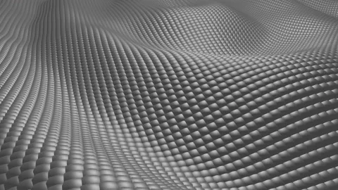 Abstract 3D background waving, seamless looping Stock Footage 150183410