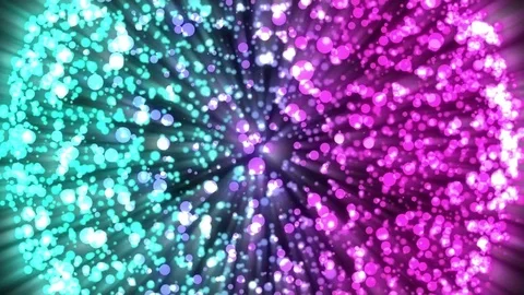 Abstract 3d ball bright of light background  blue pink Stock Footage 78204770
