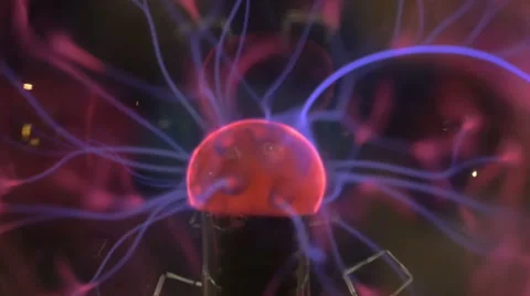 Abstract 3D Ball with Moving Threads of Light Stock Footage 52499721