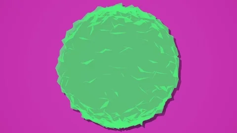 Abstract 3d ball sphere motion background pink green Stock Footage 74899567