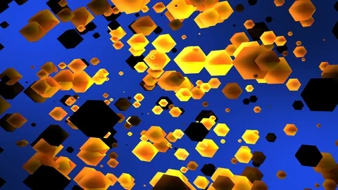Abstract 3d beautiful modern cube pattern background motion Stock Footage 101808320