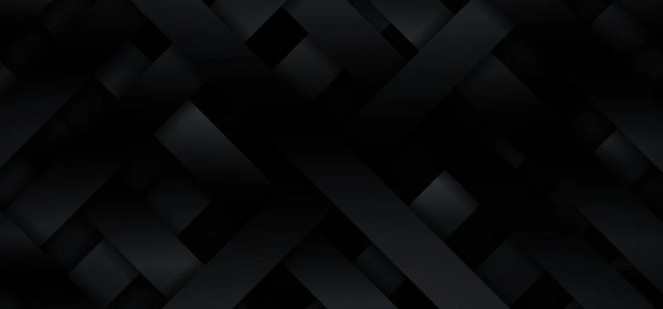 Abstract 3D black gradient metallic diagonal stripes pattern weave background イラスト素材