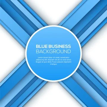 Abstract 3D blue background. Stock Illustration