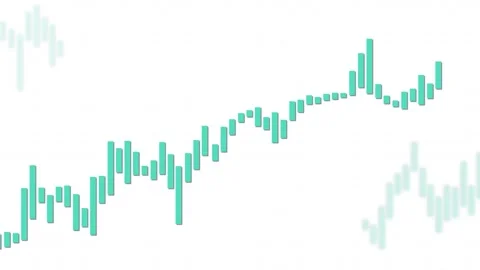 Abstract 3d candle stick graph chart of stock market investment trading, bu.. Stock Footage 333493338