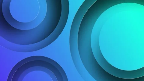 Abstract 3d circles render the background. Motion texture concept. Seamless loop Stock Footage 232923190