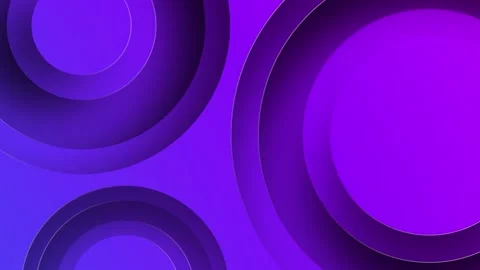 Abstract 3d circles render the background. Motion texture concept. Seamless loop Stock Footage 232923220
