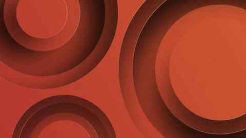 Abstract 3d circles render the background. Motion texture concept. Seamless loop Stock Footage 232923224