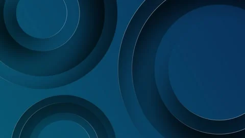 Abstract 3d circles render the background. Motion texture concept. Seamless loop Stock Footage 232923249