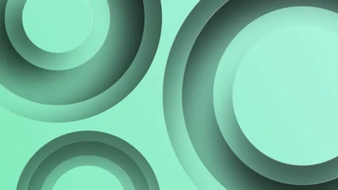 Abstract 3d circles render the background. Motion texture concept. Seamless loop Stock Footage 232923250