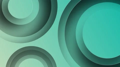 Abstract 3d circles render the background. Motion texture concept. Seamless loop Stock Footage 232923255