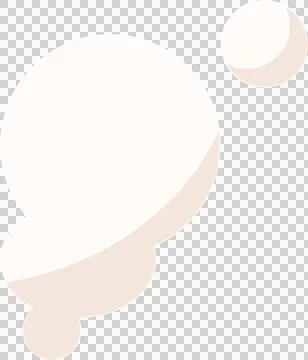 Abstract 3D cluster of overlapping spheres is showing on transparent background Stock Illustration