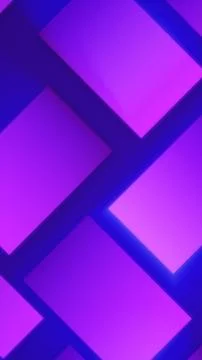 Abstract 3D composition of glowing purple and blue panels arranged in a mod.. 스톡 일러스트