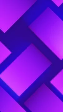 Abstract 3D composition of glowing purple and blue panels arranged in a mod.. 스톡 일러스트