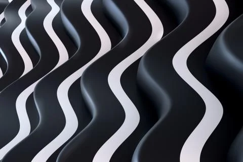 Abstract 3d composition Stock Illustration