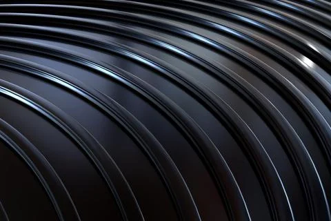 Abstract 3d composition Stock Illustration