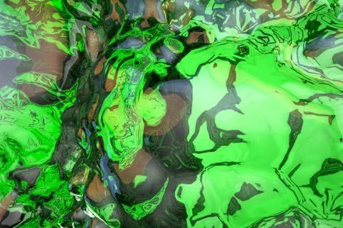 Abstract 3D computer rendering Illustrazione stock