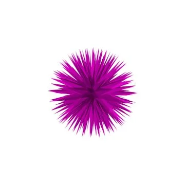 Abstract 3d crystal.Isolated on white background.Vector illustration. Stock Illustration