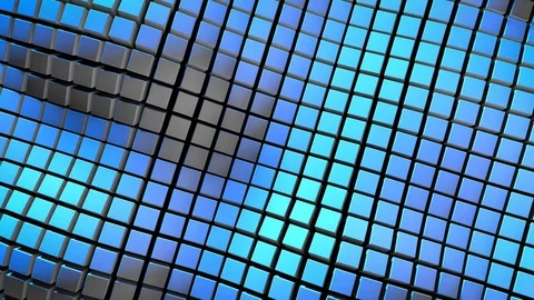 Abstract 3D Cube Seemless Loopable Background Stock Footage 78461326