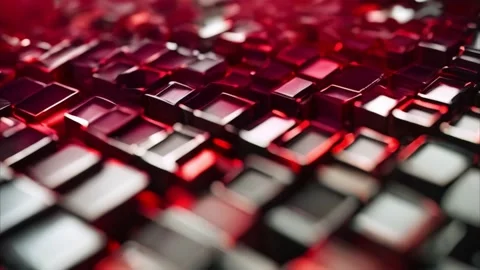 Abstract 3D Cubes Vídeos de archivo 284741965