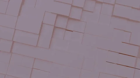 Abstract 3D Cubes Seamless Loop Slow Motion Animation Stock Footage 100493771