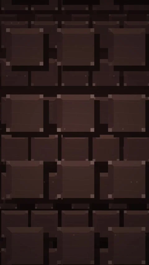 Abstract 3D Dark Brown Geometric Cube Pattern Motion Background Video stock 346207240