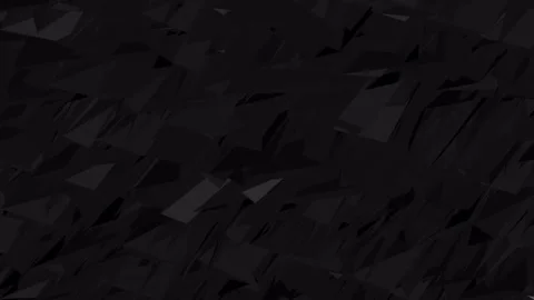Abstract 3D Dark Polygonal Layers Shifting Background. Seamless Loop 8K Stock Footage 339072339