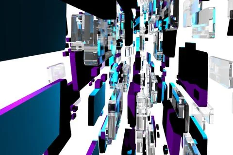 Abstract 3d design - abstract 3d background Illustrazione stock