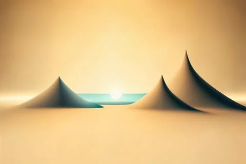 The abstract 3d design elements Illustrazione stock