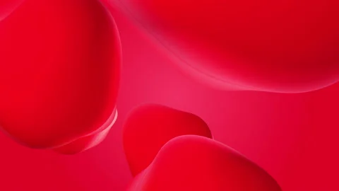 Abstract 3d digital animation background with dynamic colorful fluid form. Stock Footage 126969890