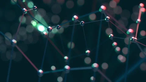 Abstract 3d digital futuristic motion background Stock Footage 297141247