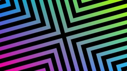 Abstract 3D dynamic and square patterns with colorful background Stock Illustration