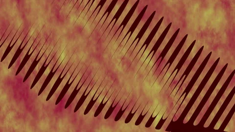 Abstract 3D dynamic wave pattern with diagonal lines over a textured background Stock Footage 280094954