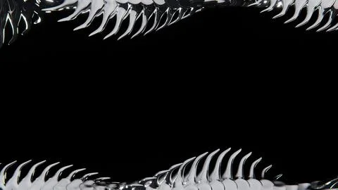 Abstract 3d elements horizontal illustration frame darkness effect bakground Stockillustratie