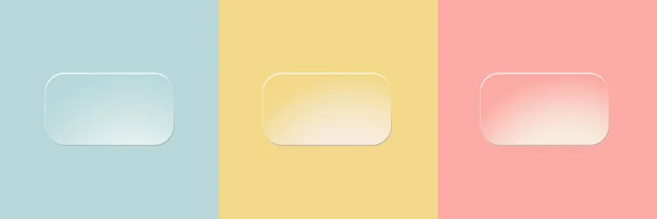 Abstract 3d embossed rectangle, geometric backgrounds collection, vector Stock Illustration