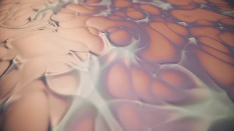 Abstract 3d fluid background - 4K loop-able Stock Footage 113760494