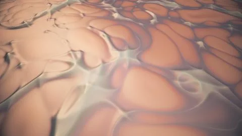 Abstract 3d fluid background Illustrazione stock