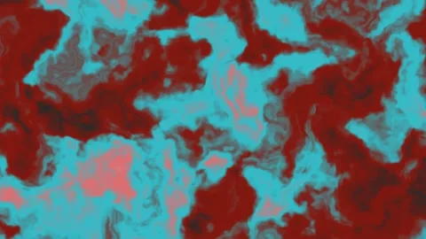 Abstract 3D fluid dynamics simulation with vibrant colors Видео 346816697