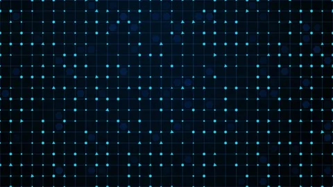 Abstract 3D Futuristic digital data code icon screen. background. cyber Stock Footage 180302105