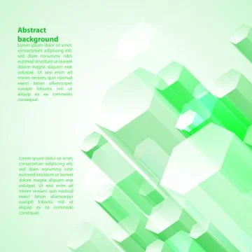 Abstract 3D geometric background イラスト素材