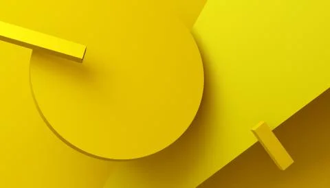 Abstract 3D Geometric Background Illustrazione stock