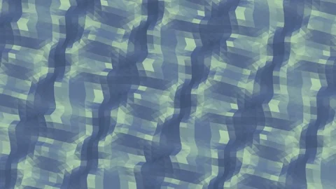 Abstract 3D geometric background with shifting colors and soft wave motion Stock Footage 339691918