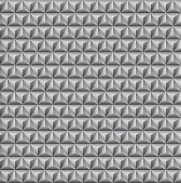 Abstract 3d geometric background with triangular pyramids Stock Illustration