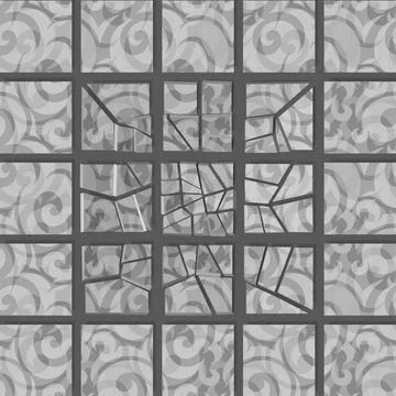Abstract 3d geometric background. White seamless texture with shadow. Simple  Stock Illustration