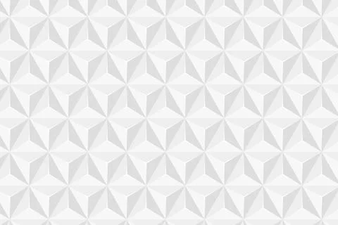 Abstract 3D geometric backgrounds. 3D templates of gray and white shapes Stock Illustration